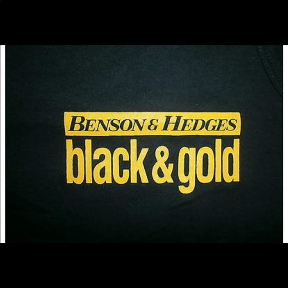90's BENSON & HEDGES BLACK & GOLD TANK